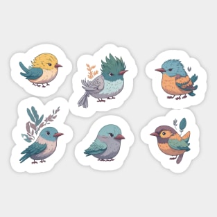 Cute Birds Sticker Pack 3 Sticker
